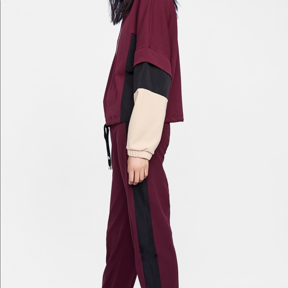 Zara Color Block Joggers